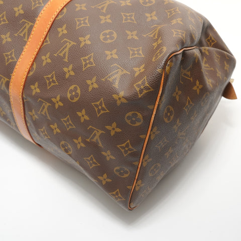LOUIS VUITTON 1990 Monogram Keepall 50 Boston bag Brown WS28112