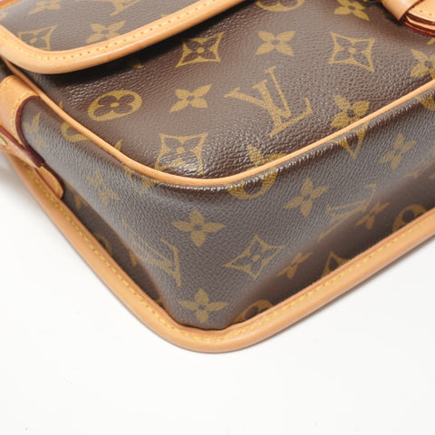LOUIS VUITTON Monogram Sologne, made in 2003. Shoulder Bag Brown WS28114