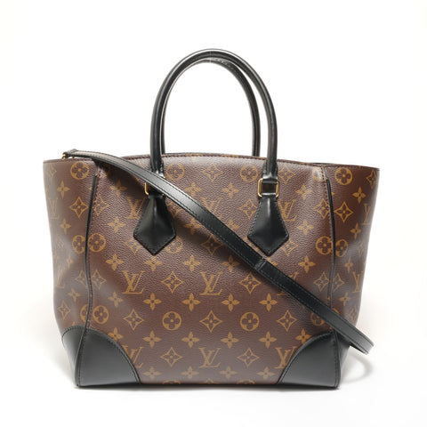 LOUIS VUITTON Monogram Phoenix MM, manufactured in 2015. Tote Bag Brown WS28115