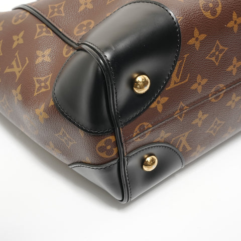LOUIS VUITTON Monogram Phoenix MM, manufactured in 2015. Tote Bag Brown WS28115