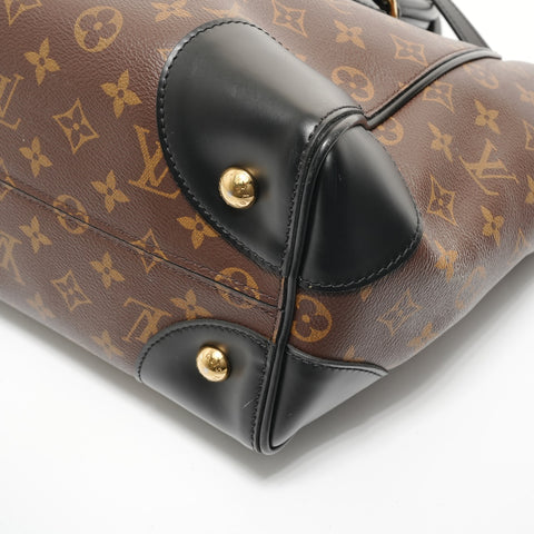 LOUIS VUITTON Monogram Phoenix MM, manufactured in 2015. Tote Bag Brown WS28115