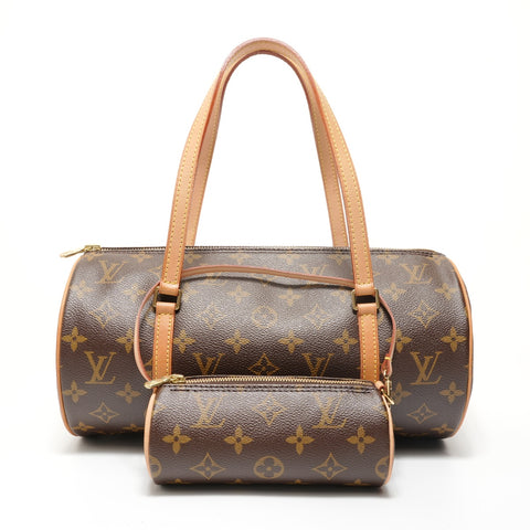 LOUIS VUITTON 2006 Monogram Papillon 30 Shoulder Bag Brown WS28117