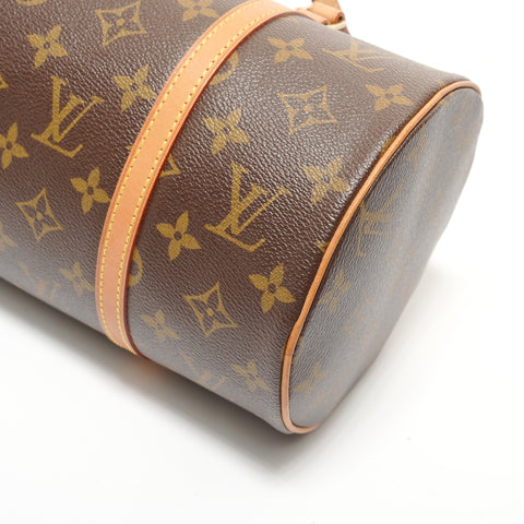 LOUIS VUITTON 2006 Monogram Papillon 30 Shoulder Bag Brown WS28117