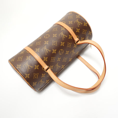 LOUIS VUITTON 2006 Monogram Papillon 30 Shoulder Bag Brown WS28117