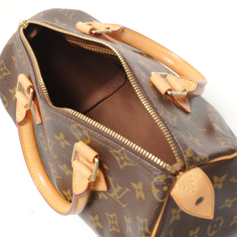 LOUIS VUITTON Monogram Speedy 25, manufactured in 2002. Handbag Brown WS28119