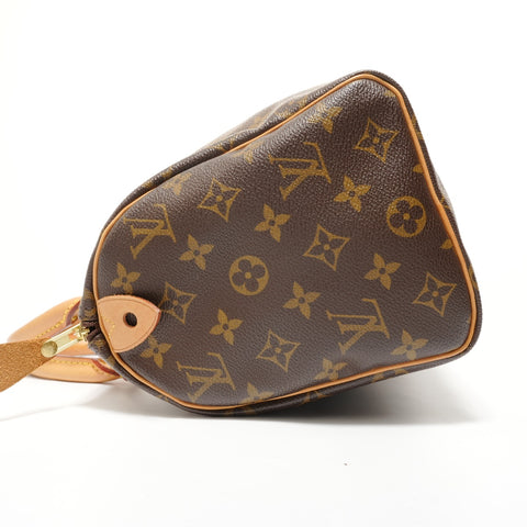 LOUIS VUITTON Monogram Speedy 25, manufactured in 2002. Handbag Brown WS28119