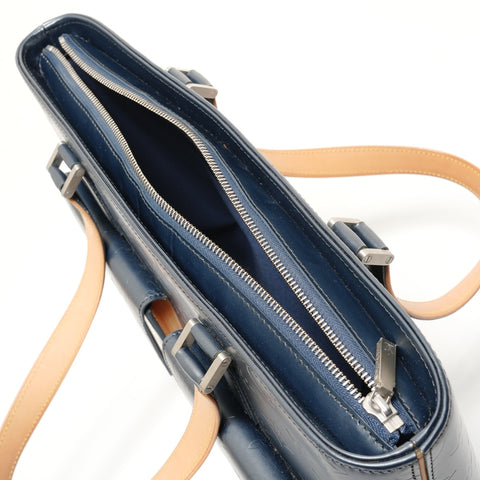 LOUIS VUITTON Monogram Mat Wilwood, made in 2002. Shoulder Bag Navy WS28120