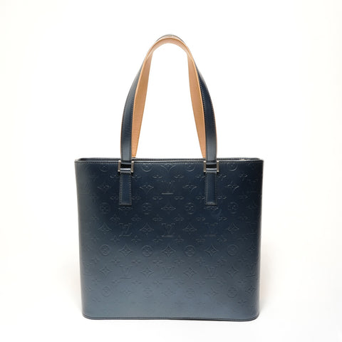 LOUIS VUITTON Monogram Mat Wilwood, made in 2002. Shoulder Bag Navy WS28120