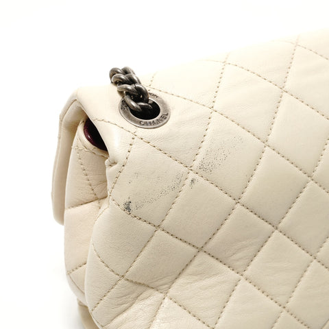 CHANEL 20s Matelass Chain Shoulder Bag beige WS28123