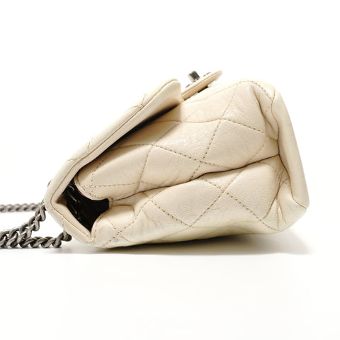 CHANEL 20s Matelass Chain Shoulder Bag beige WS28123