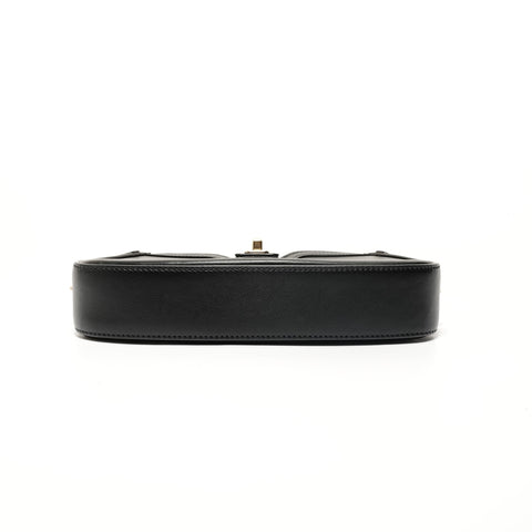 GUCCI Moonside Leather Shoulder Bag black WS28125