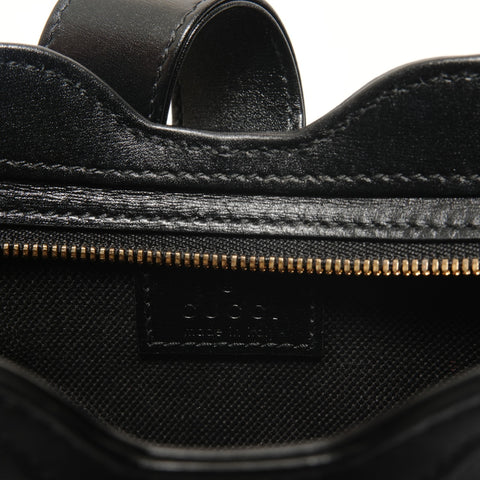 GUCCI Moonside Leather Shoulder Bag black WS28125