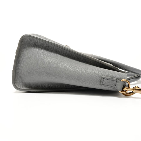 CELINE Luggage Nano Shopper 2WAY Handbag gray WS28127