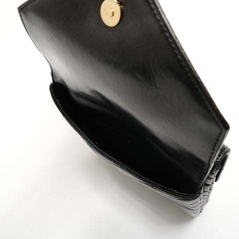 YVES SAINT LAURENT YSL Cassandra Chain Shoulder Bag black WS28131