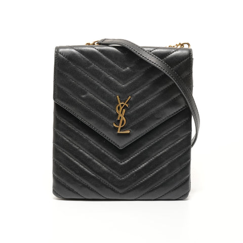 YVES SAINT LAURENT YSL Cassandra Chain Shoulder Bag black WS28131