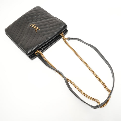 YVES SAINT LAURENT YSL Cassandra Chain Shoulder Bag black WS28131