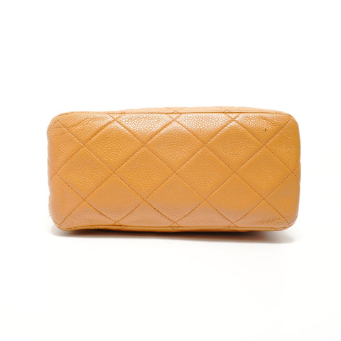 CHANEL No. 5 Matelass Caviar Skin Shoulder Bag Brown WS28132