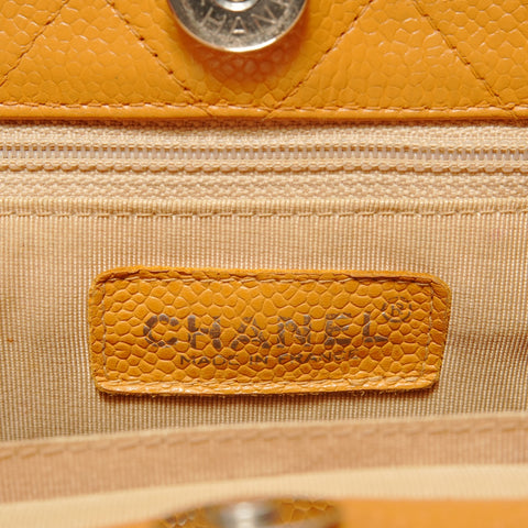 CHANEL No. 5 Matelass Caviar Skin Shoulder Bag Brown WS28132
