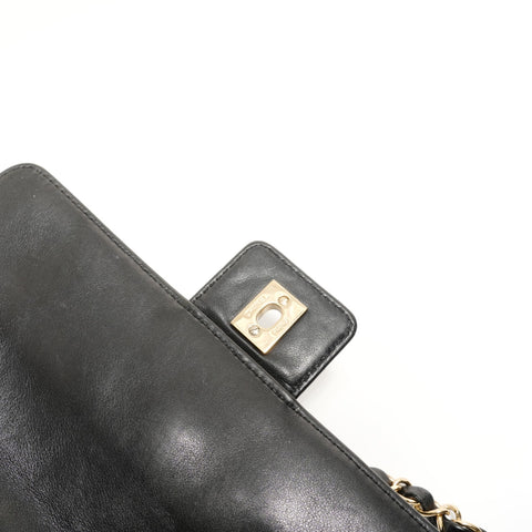 CHANEL No. 7 Chocolate Bar Chain Shoulder Bag black WS28135