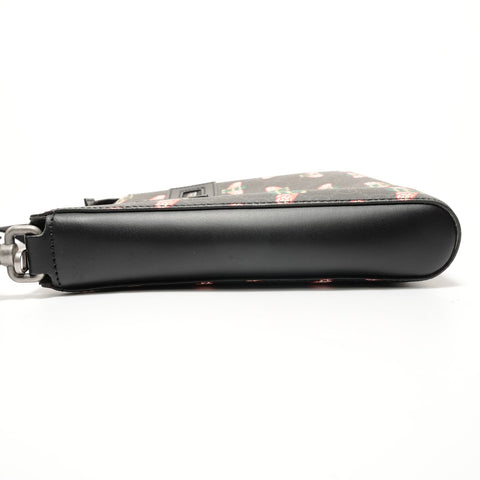 GUCCI Bestiary Bee GG Supreme Shoulder Bag black WS28137