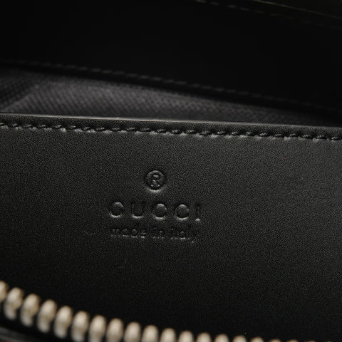 GUCCI Bestiary Bee GG Supreme Shoulder Bag black WS28137
