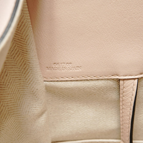 LOEWE Hammock Small Anagram 2WAY Leather Handbag pink WS28140