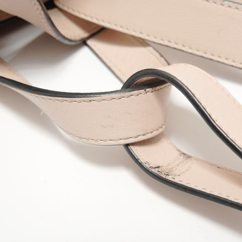 LOEWE Hammock Small Anagram 2WAY Leather Handbag pink WS28140