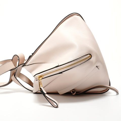 LOEWE Hammock Small Anagram 2WAY Leather Handbag pink WS28140