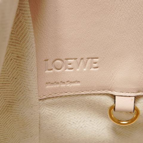 LOEWE Hammock Small Anagram 2WAY Leather Handbag pink WS28140