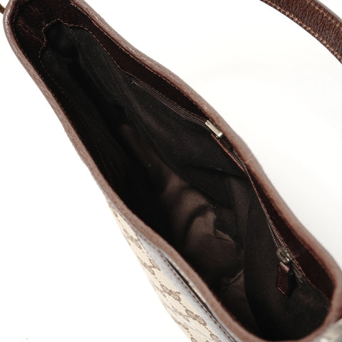 GUCCI GG canvas Shoulder Bag Brown WS28144