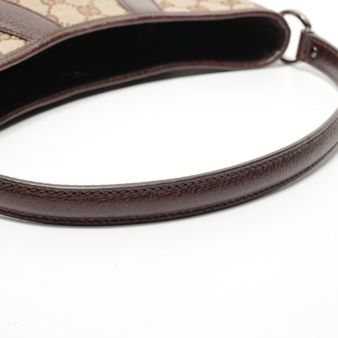 GUCCI GG canvas Shoulder Bag Brown WS28144