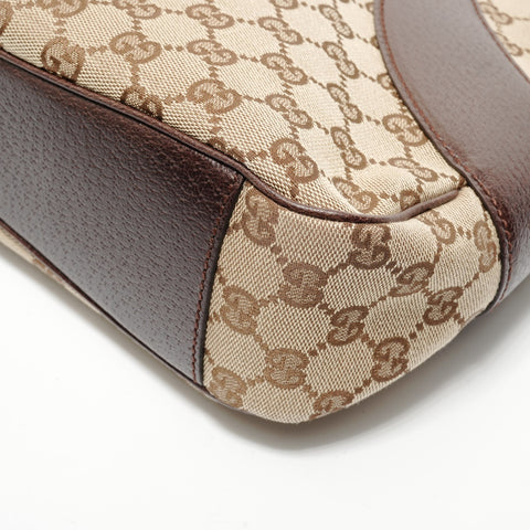 GUCCI GG canvas Shoulder Bag Brown WS28144