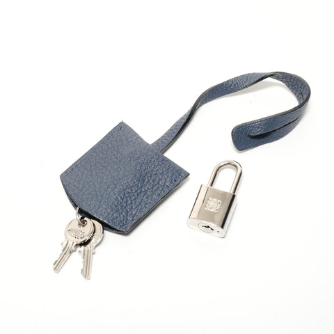 LOEWE Amazona 36 Anagram Handbag blue WS28147