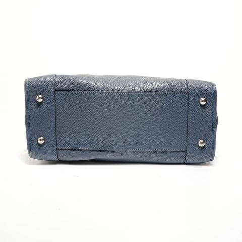 LOEWE Amazona 36 Anagram Handbag blue WS28147