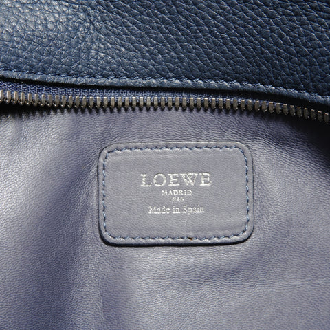 LOEWE Amazona 36 Anagram Handbag blue WS28147