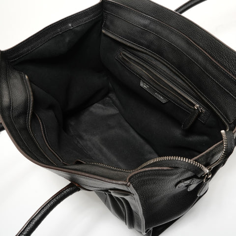 CELINE Luggage Phantom Shopper Leather Handbag black WS28148