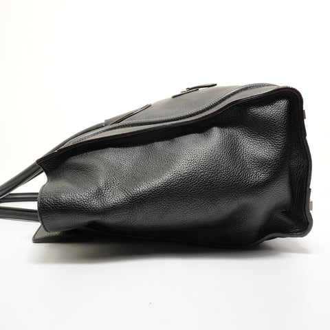 CELINE Luggage Phantom Shopper Leather Handbag black WS28148