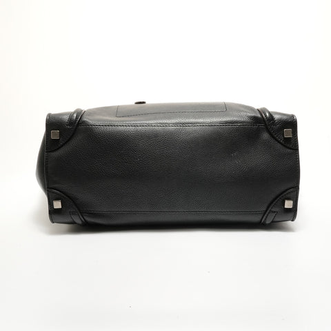 CELINE Luggage Phantom Shopper Leather Handbag black WS28148
