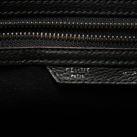 CELINE Luggage Phantom Shopper Leather Handbag black WS28148