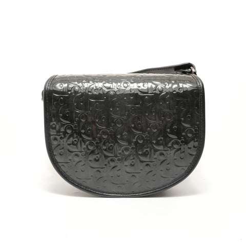 Christian Dior Gallop Oblique Shoulder Bag black WS28150