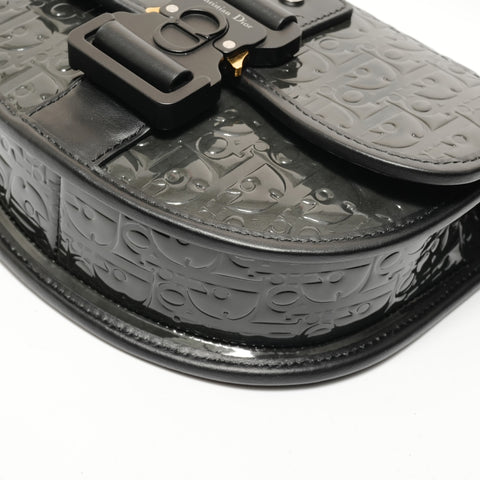 Christian Dior Gallop Oblique Shoulder Bag black WS28150