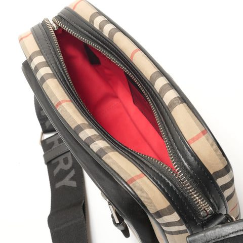 BURBERRY Nova Check Shoulder Bag beige WS28151