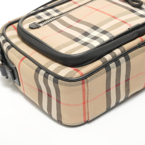 BURBERRY Nova Check Shoulder Bag beige WS28151