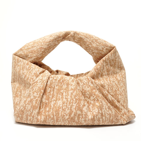 BOTTEGAVENETA Hobo One Belt Cork Shoulder Bag beige WS28152