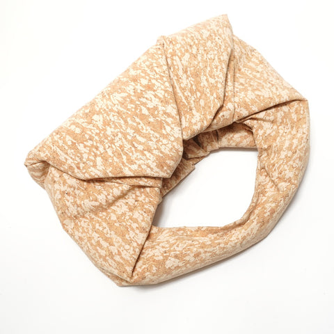 BOTTEGAVENETA Hobo One Belt Cork Shoulder Bag beige WS28152