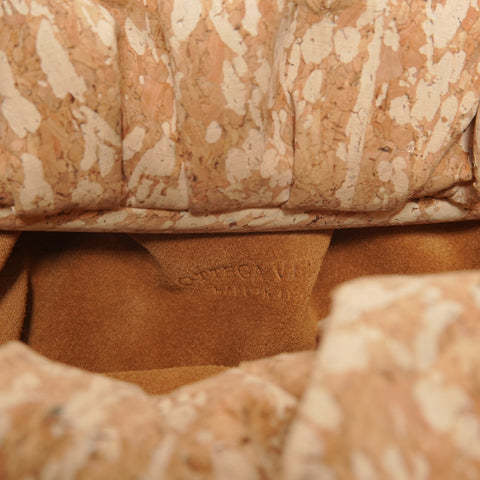 BOTTEGAVENETA Hobo One Belt Cork Shoulder Bag beige WS28152