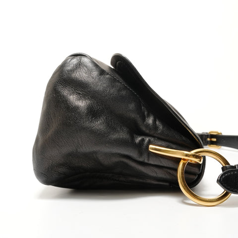 PRADA One Shoulder Bag Leather Shoulder Bag black WS28153
