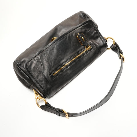PRADA One Shoulder Bag Leather Shoulder Bag black WS28153