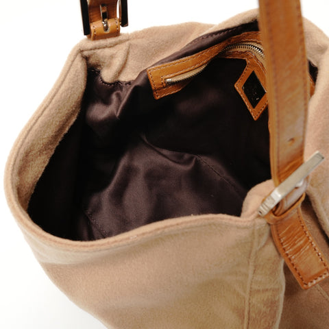 FENDI Mamma bucket Shoulder Bag Brown WS28157