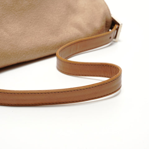 FENDI Mamma bucket Shoulder Bag Brown WS28157